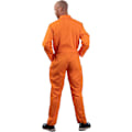 Miniatyrbilde 3 av 4: Fangedrakt for fange | Oransje fangedrakt for Halloween, unisex, fengselsforbryter