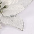 Miniatyrbillede 3 af 5: /#/(Blå) 45 stk. juleblomst dekorationer glitter juleblomst/#/