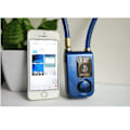 Miniatyrbillede 3 af 5: Smartlock - En nøgleløs lås med alarm, Android/iPhone Blå