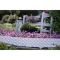 Miniatyrbilde 4 av 5: 3,2 m hagekant hage gjerde plen blomsterbed rottinglook svart
