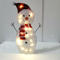 Miniatyrbillede 3 af 3: Juletræspynt LED-belyst Pingvin Julepynt Havelysende Pynt Akryl 1 stk (kræver montering)