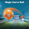 Miniatyrbilde 3 av 5: Curve Soccer Fotball Leke Perfekt for Barn Utendørs Kamp eller Innendørs Spill [DB]