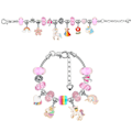 Miniatyrbild 4 av 5: Julkalender 2023 DIY Unicorn Armband Set för Flickor