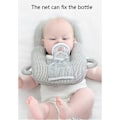 Miniatyrbild 4 av 5: Avtagbar andningsbar babykudde med nappflaskehållare