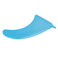 Miniatyrbild 4 av 11: Surfbräda Fin PVC 13.1 tum Blå Thruster Fin Surfingbräda Tillbehör för Longboard Stand Up Paddle