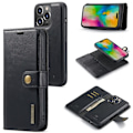 Miniatyrbillede 1 af 5: DG.MING 2-i-1 Magnetpung iPhone 16 Pro Sort
