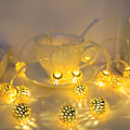 Miniatyrbillede 1 af 5: Marokkansk lampe, julepynt, indendørs lyskæde, 3 meter