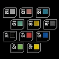 Miniatyrbillede 3 af 5: REMAKE 11 stk Dspiae Mk/mkm bløde spids tuschpenne til plastikmodel sæt Vandfast Yo