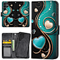 Miniatyrbilde 2 av 3: Samsung Galaxy S22 Ultra - Lommebok-etui/skal Hjerter