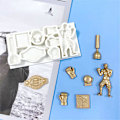 Miniatyrbillede 4 af 5: Kreativ Bokser Formet Fondant Kage Silikonform Bageri Choco