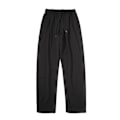 Miniatyrbillede 1 af 4: Mænds Højtaljede Løse Sweatpants Hudvenlige Og Åndbare Bukser Gave Til Jul Fødselsdag Nytår CMK Sort Sort M