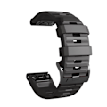 Miniatyrbilde 1 av 5: Garmin Fenix / Forerunner / Approach / Quatix armbånd Svart