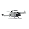 Miniatyrbilde 3 av 5: Høydeforlengende landingsbein for DJI Mini2SE/Mini2 - Rask utløsning grå