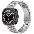 Miniatyrbillede 2 af 5: Urrem til Samsung Galaxy Watch 7 Ultra 47MM i rustfrit stål - Sølv + Guld