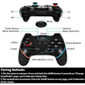 Pikkukuva 4 / 4: REMAKE Langaton Ohjain Nintendo Switchille Bluetooth-ohjain Switch Pro -ohjain Ladattavalla Akulla -Turbo-6-akselinen