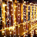 Miniatyrbillede 3 af 5: LED Islyslys Udendørs Julepynt 400LED 8 Tilstande Islys Julelys, Udendørs Feelygter til Jul, Fest, Jul