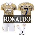 Miniatyrbillede 1 af 2: 2024-2025 Real Madrid Special Edition Børnefodboldtrøje Nr. 7 Ronaldo