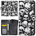 Miniatyrbilde 2 av 3: Samsung Galaxy S20 FE - Lommebok-etui/Hodeskaller