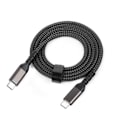Miniatyrbilde 1 av 5: USB-C til USB-C kabel 5A 100W PD100W Svart