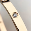 Miniatyrbilde 5 av 5: REMAKE Luksuriøs designer 316l rustfritt stål 18k gullbelagt merkevare kjærlighet skrutrekker