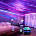 Miniatyrbilde 1 av 5: REMAKE Nordlys Galaxy projeksjonslampe Aurora projektor nattlampe