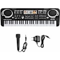 Miniatyrbilde 2 av 5: Elektronisk piano elektronisk keyboard digitalt piano 61 tangenter elektronisk piano nybegynner keyboard piano leketøy barn