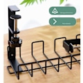 Miniatyrbilde 4 av 7: Kabelholder for skrivebord