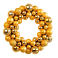Miniatyrbillede 2 af 5: #Guld, Dekorativ Udendørs Julekrans, Nytårsfest,#