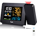 Miniatyrbillede 1 af 5: REMAKE Trådløs termometer hygrometer vejrstation med sensor Proje
