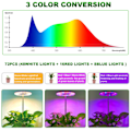Miniatyrbilde 3 av 5: Justerbar plantelampe med 72 LED-lys - 360° rekkevidde, timer og flere moduser for innendørs planter - Vokse!