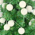 Miniatyrbillede 5 af 5: 6 Meter 40 LED Lys Rattan Bold Bomuld Bold Lysstreng Julepynt Dekorative Lys Soveværelse Varmt Hvidt Lys