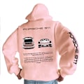 Pikkukuva 1 / 6: Setcar Porsche911 Print Miesten Muodikkaat Huppari Miehille Ja Naisille Väri2 Väri2 XL Color2