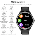 Miniatyrbillede 3 af 5: INF Smartwatch med pulsmåler, iltmætning, blodtryksmåler og søvnmonitor