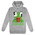 Miniatyrbild 5 av 5: Barn Hoodie för Pojkar och Flickor UNPAID Cartoon Mysig Söt Mörkblå