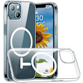 Miniatyrbilde 1 av 7: Transparent Mobilskall Kompatibelt med MagSafe-lader for iPhone 13 Pro Max