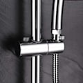 Miniatyrbillede 4 af 5: Brus Showerafslutningsventil Messing Bruseslange Adapter Hane Switch Kompressionsafslutningsventil 1/2