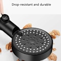 Miniatyrbilde 4 av 5: Diyxik Dusjhode med 5 Vannbesparende Moduser, Justerbart Dusjhode, En-knapps Stopp, Høytrykk, Universell for Bad (Svart)