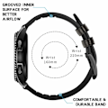 Miniatyrbild 3 av 8: Armband Samsung Gear S3 Classic, Frontier, Galaxy Watch 22 mm Läder Svart