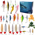 Miniatyrbillede 1 af 2: L'ADVENT'LURES 2024 Fiske-Adventskalender, Fiske Julegaver - Parker 18