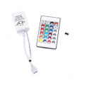 Miniatyrbillede 3 af 5: Led Rgb Controller 24 Taster IR Fjernbetjening DC12v Dæmper Kontrolboks til LED Strip