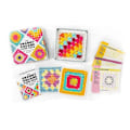 Miniatyrbilde 1 av 5: REMAKE Granny Square Deck, 50 Mix & Match Mønsterkort, Strikkesett for Voksne, Granny Square Deck Hekling