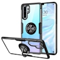 Miniatyrbilde 2 av 5: Huawei P30 Pro Praktisk støtsikker deksel med ringholder V4 Svart