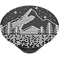 Miniatyrbild 8 av 8: PopSockets Avtagbart Grepp med Ställfunktion Peak Relief