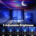 Miniatyrbillede 3 af 5: REMAKE Stjerneprojektor Aurora Borealis Stjerneprojektorlampe LED Natlys
