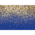 Miniatyrbilde 2 av 5: 7X5FT Kongeblå Glitter Bakgrunn Bursdag Bakgrunn Gullprikker Bokeh Bakgrunn Bryllup Prom Graduation Fotografi Bakgrunn Godt Nyttår