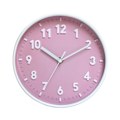 Miniatyrbillede 1 af 5: Moderne Enkel Vægur 8 Tommer Sød Farve Lydløs Til Tid Ur Pynt Til Hjem Soveværelse Kollegium Stue Dekoration Pink