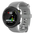 Pikkukuva 2 / 5: Garmin Forerunner 45 mukava silikoniranneke - Harmaa Hopeaharmaa