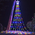 Pikkukuva 2 / 5: Joulukoriste Ulkokäyttöön Tähti Valojuova, 16.4ft Joulukuusi Valo 198 LED 14\" Valoisa Tähti Jouluun ja Uuteen Vuoteen