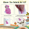 Miniatyrbilde 3 av 5: REMAKE 12 stk Mario diamantmaling for barn, DIY-sett, maling p
