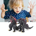 Pikkukuva 3 / 5: 10 kpl Godzilla-elokuvan hirviöitä Godzilla vs. Kong -lelu Raton Mosla King Kidora Kolmipäinen Lohikäärme Puzzle Tähti Käsintehty Nuken Koriste Kuningas...